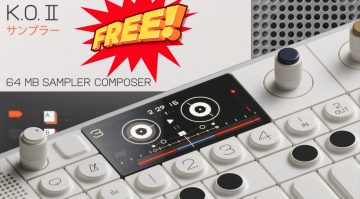 Teenage Engineering verschenkt EP-133 K.O. II Sampler beim Kauf des OP-1 Field!