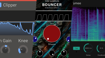 Kilohearts Clipper, Bouncer, Tymee - 3 Freeware Plugins